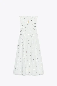 ROBE MIDI POMPONS