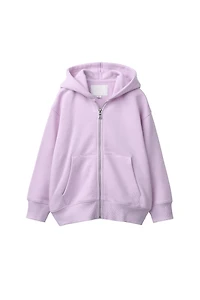 BASIC ZIP SWEATSHIRT