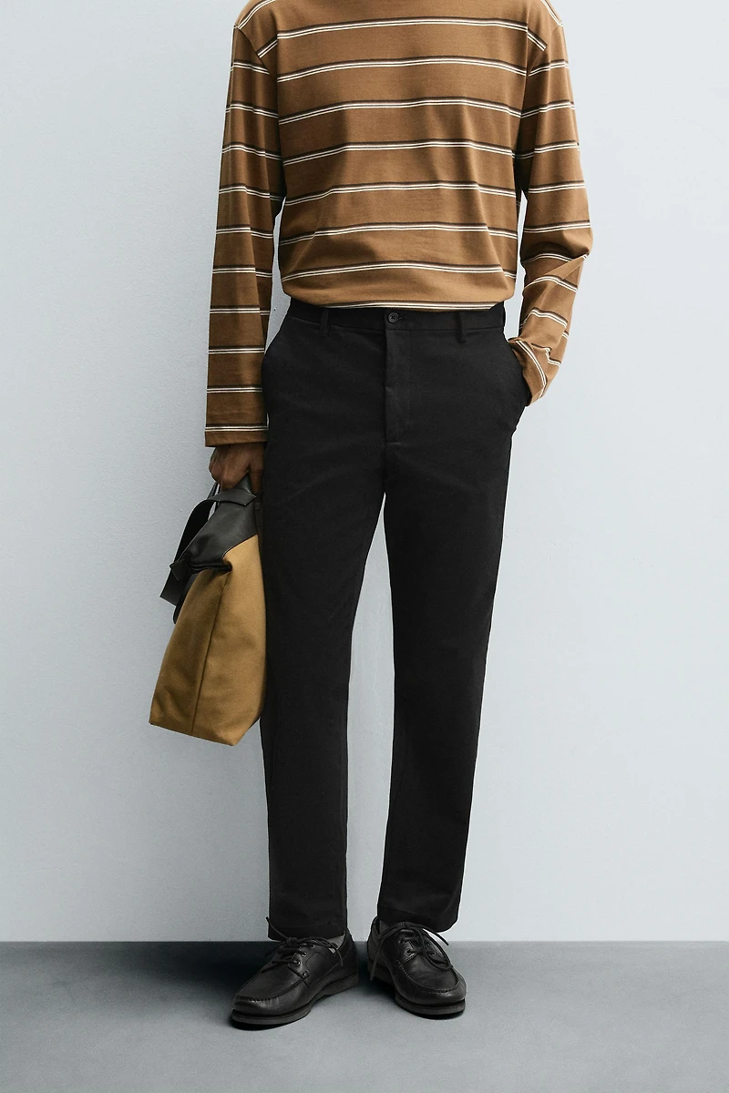 SLIM FIT CHINO PANTS