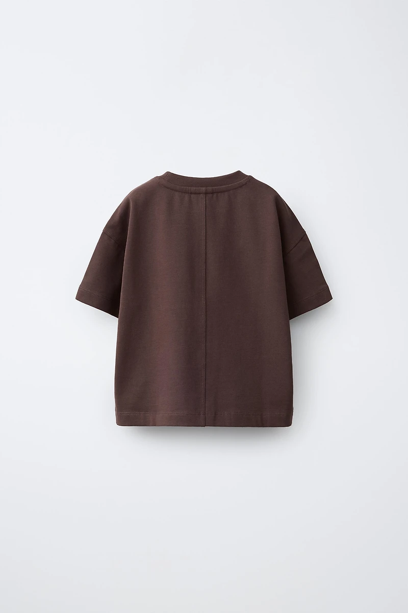 HEAVY TEXT PRINT T-SHIRT