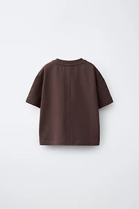 HEAVY TEXT PRINT T-SHIRT