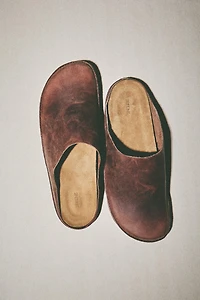 MINIMAL LEATHER MULES