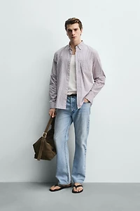 CHEMISE REGULAR FIT À RAYURES