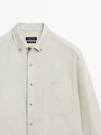 Flowing shirt with pocket