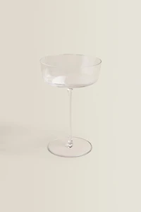 COUPE À CAVA VERRE SOUFFLÉ CRISTALLIN
