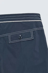 MAILLOT DE BAIN MI-LONG À LACET