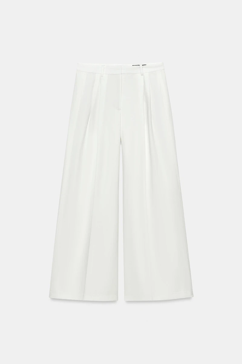 PANTALON WIDE LEG PLISSÉ ZW COLLECTION
