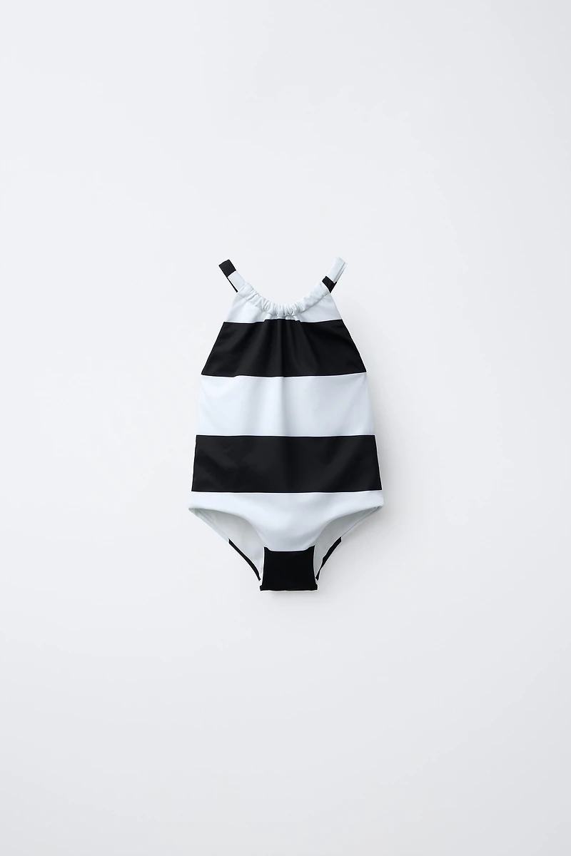 2-6 YEARS / STRIPED SWIMSUIT