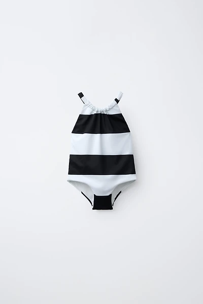 2-6 YEARS / STRIPED SWIMSUIT