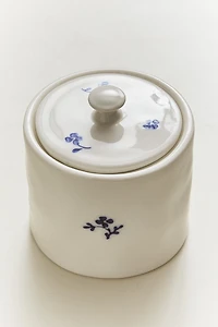 SUCRIER PORCELAINE FLEUR