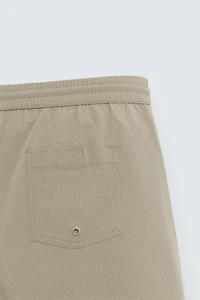 MAILLOT DE BAIN MI-LONG EN SEERSUCKER