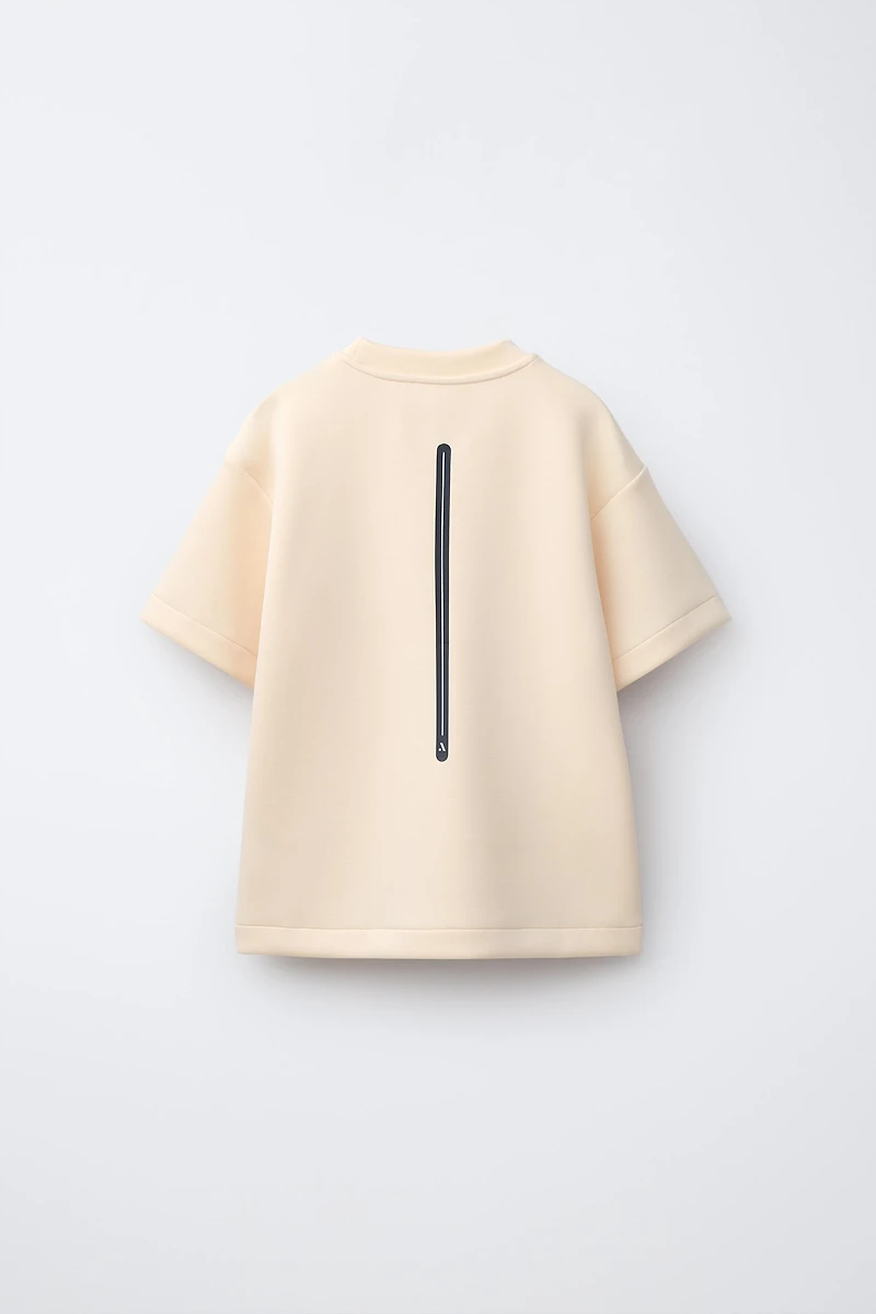 SPORTY TEXT T-SHIRT