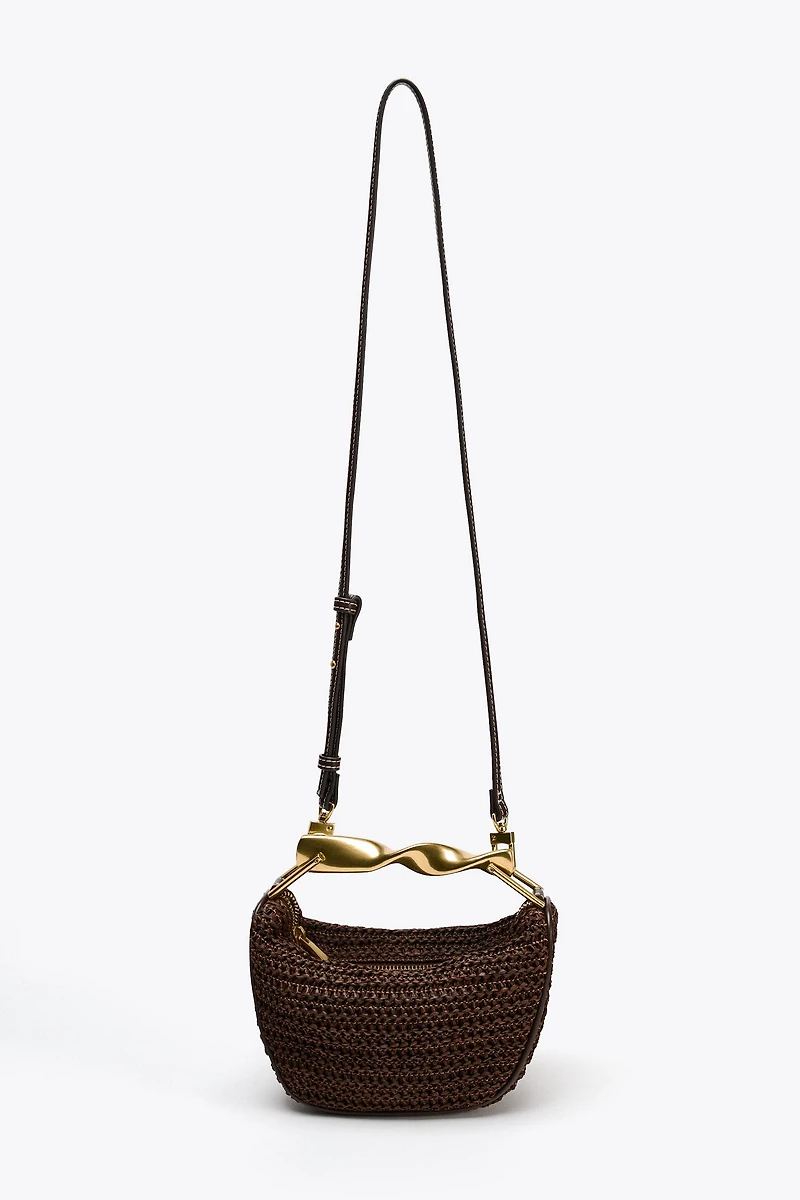 MINI SAC À ANSES MÉTALLIQUES