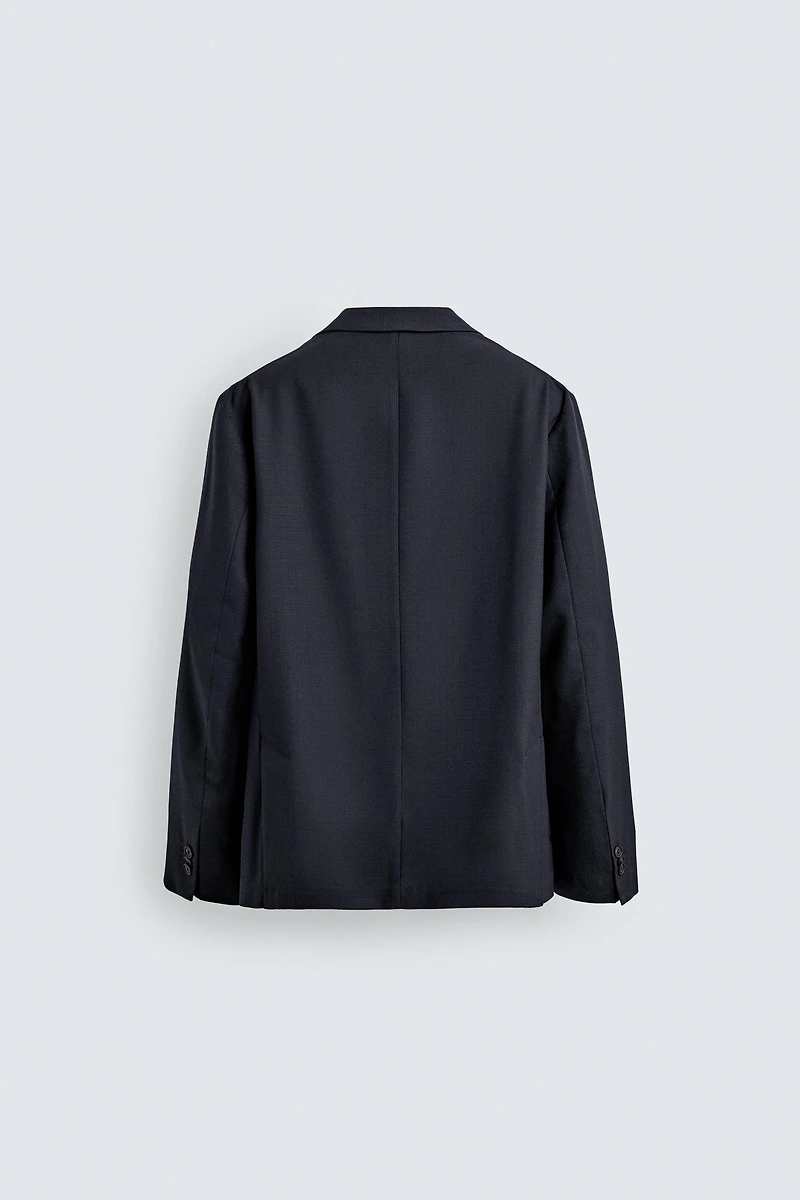 VESTE STRUCTURÉE COUPE DÉCONTRACTÉE