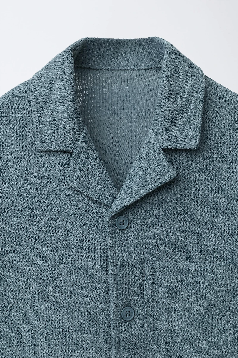 RUSTIC SPREAD COLLAR SHIRT