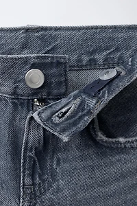 STUDDED WIDE LEG JEANS