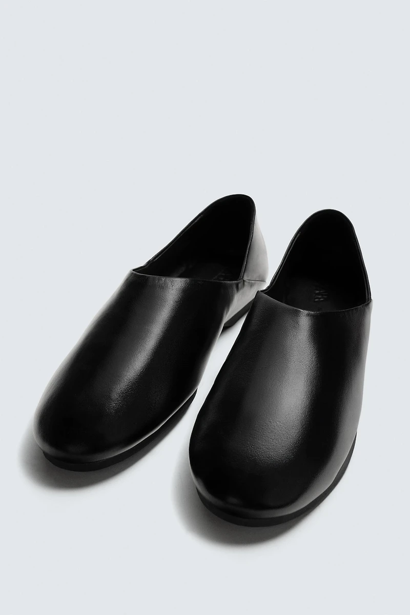 CHAUSSURES EN CUIR SEMELLES VIBRAM® AARON LEVINE X ZARA