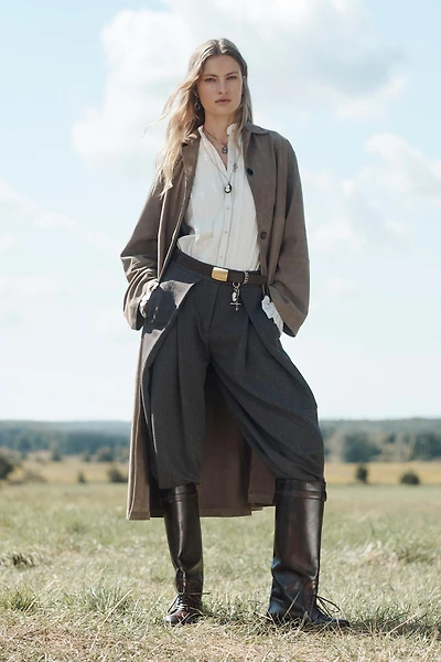 100% SUEDE LEATHER COAT LIMITED EDITION