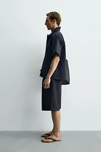 BERMUDA EN DENIM COUPE RELAX