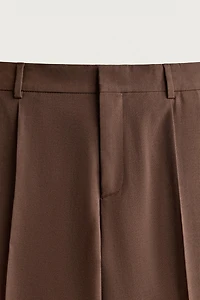 REGULAR FIT SUIT PANTS
