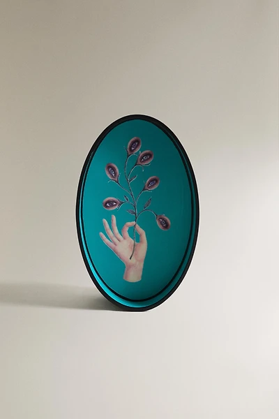 PLATEAU DÉCORATIF TURQUOISE | MARISA BERENSON