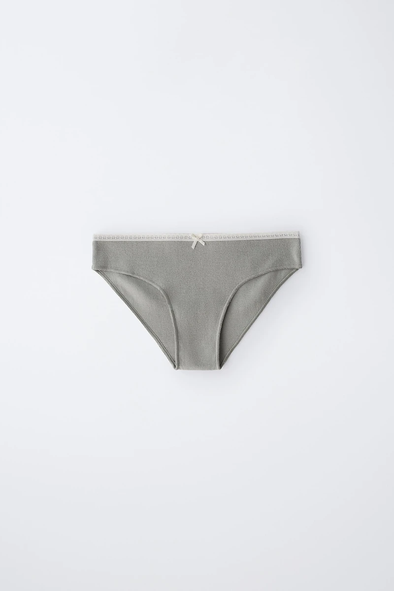 6-14 YEARS / SIX-PACK OF TINY FLORAL UNDERWEAR