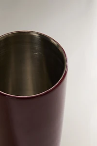 POT À CRAYONS MÉTAL CYLINDRIQUE