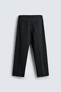 STRIPED SUIT PANTS