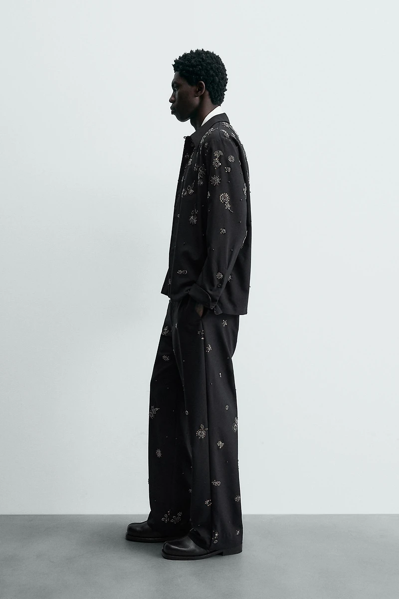 CHEMISE FLUIDE À PAILLETTES ÉDITION LIMITÉE