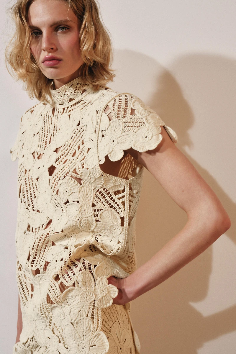CROCHET TOP ZW COLLECTION