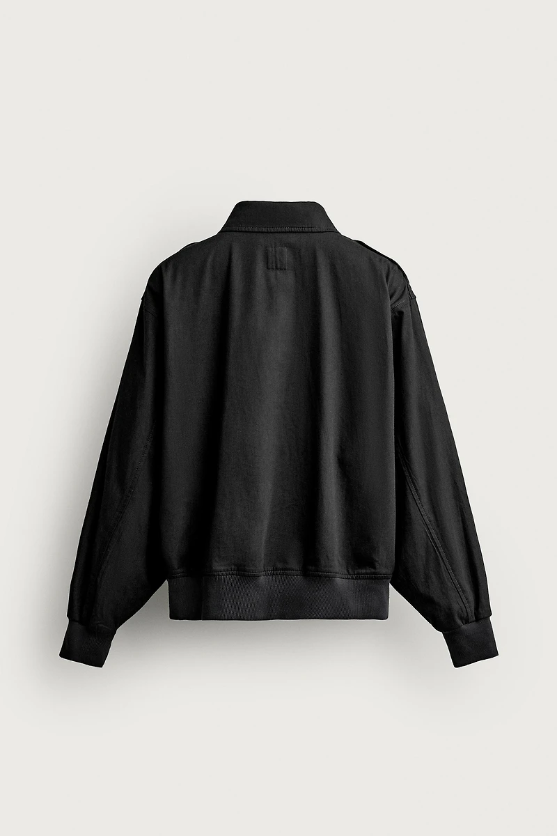 RELAXED-FIT JACKET WITH TABS