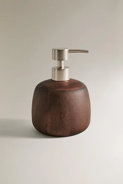 WOODEN SOAP DISPENSER