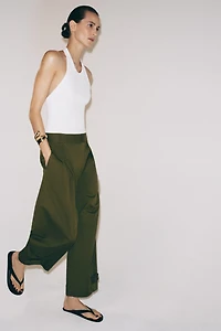 ZW COLLECTION CHINO PANTS WITH BELT LOOPS