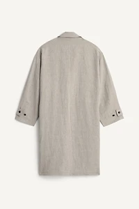 PARKA RELAXED FIT VISCOSE - LIN