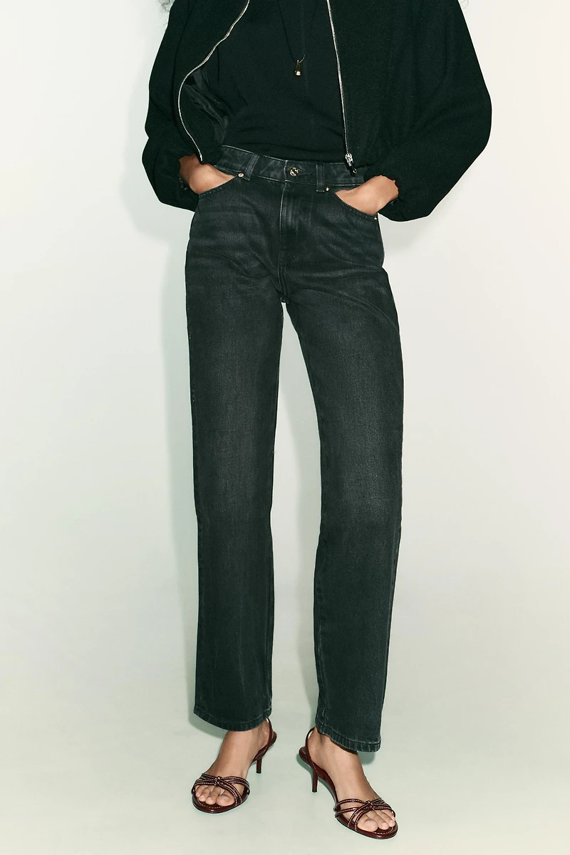 Z.03 REGULAR FIT HIGH-WAIST LONG LENGTH JEANS