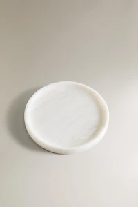 WHITE MARBLE BATHROOM SOAP DISH