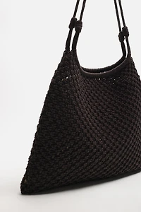 MACRAMÉ SHOPPER BAG