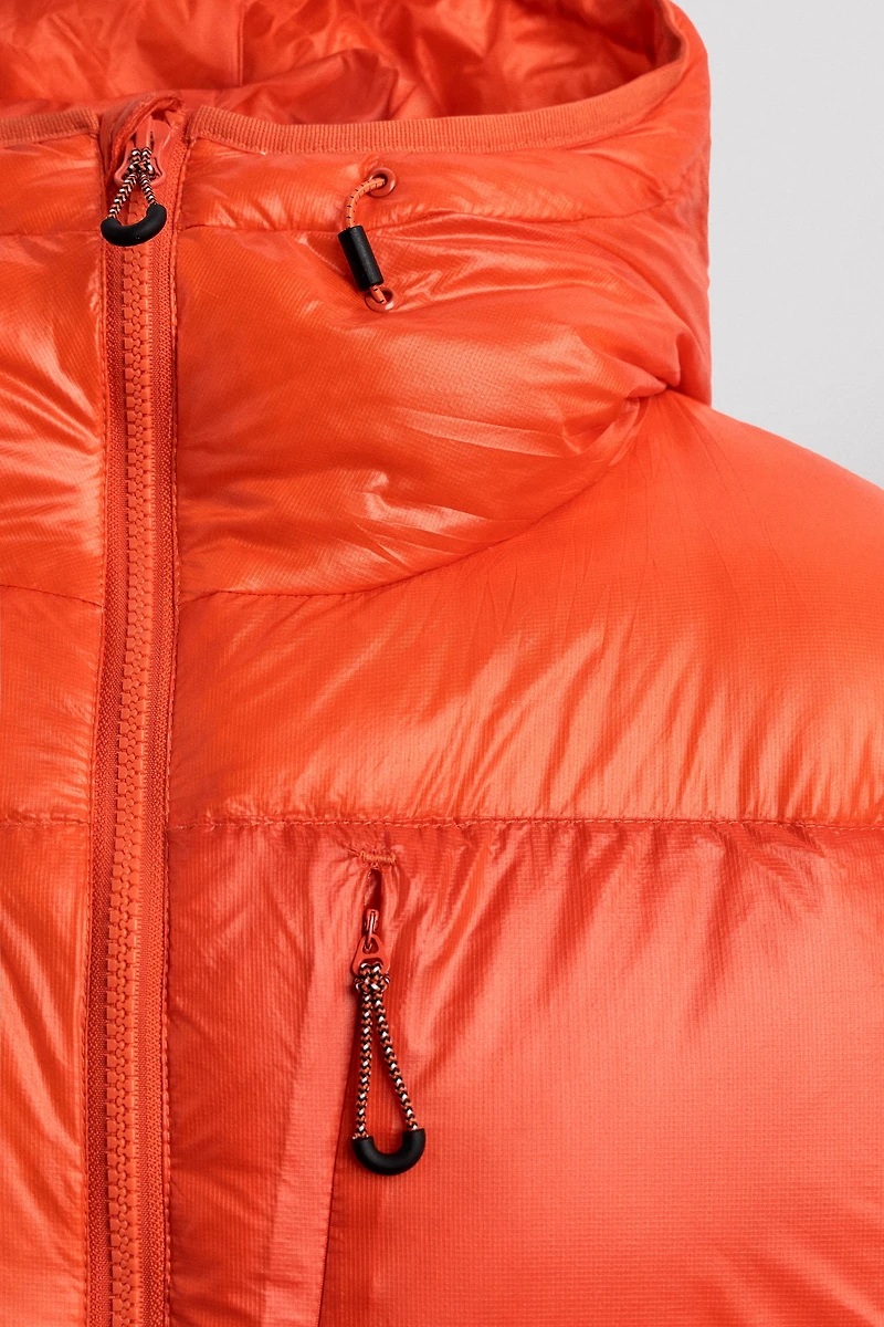 FEATHER DOWN SKI PUFFER JACKET