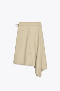 ASYMMETRIC WRAP SKIRT