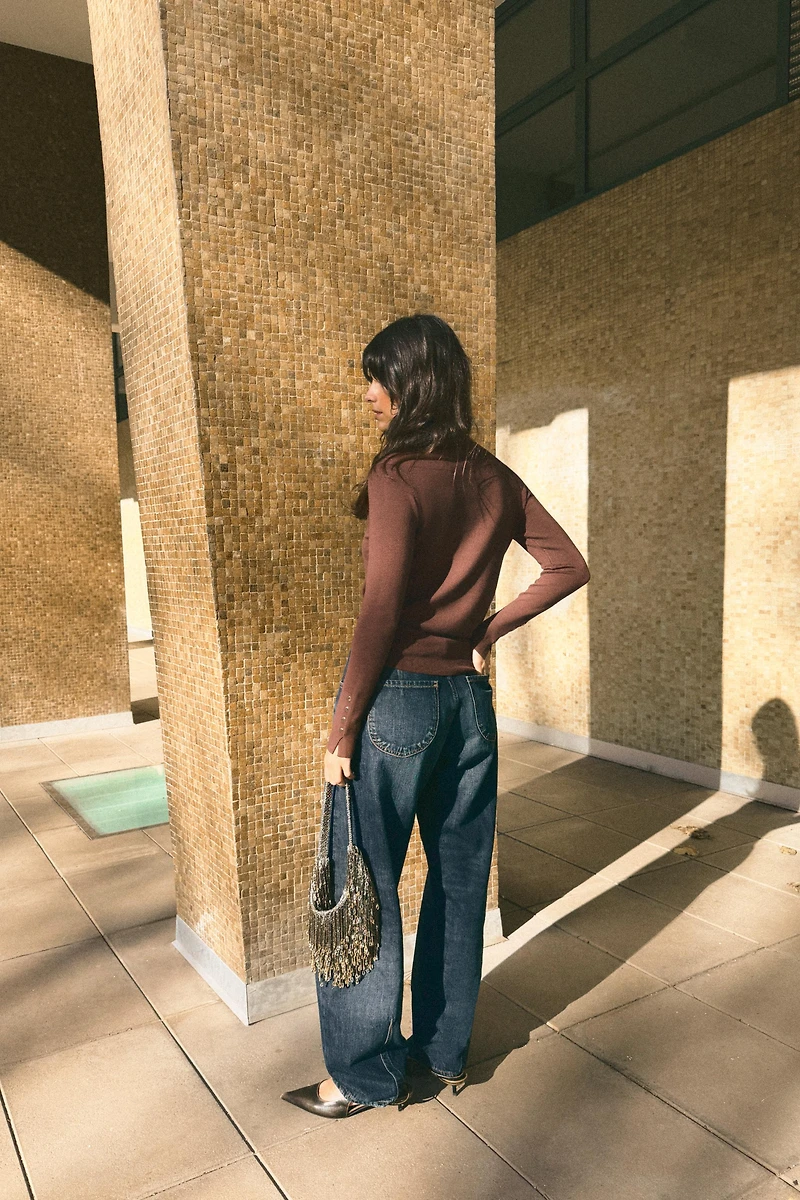 BASIC PLAIN KNIT JUMPER