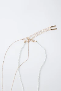 PACK OF TWO CAPYBARA CAPYFUN © BEAD NECKLACES