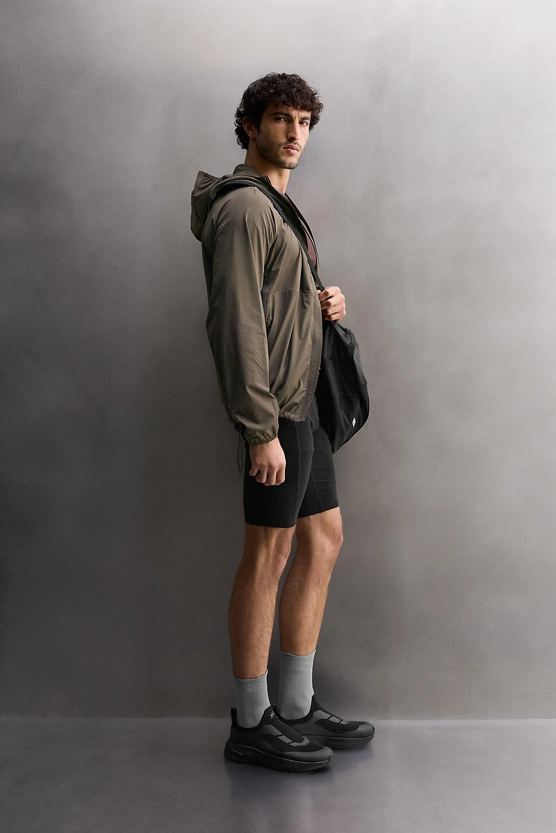 COLOR BLOCK LIGHTWEIGHT TECHNICAL JACKET