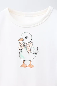 T-SHIRT À IMPRIMÉ ANIMAUX