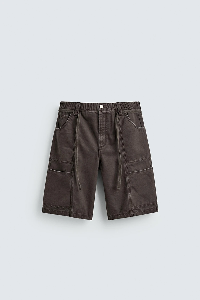 SHORT BAGGY AVEC CEINTURE