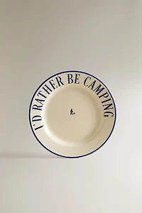 ASSIETTE EN ACIER CAMPING
