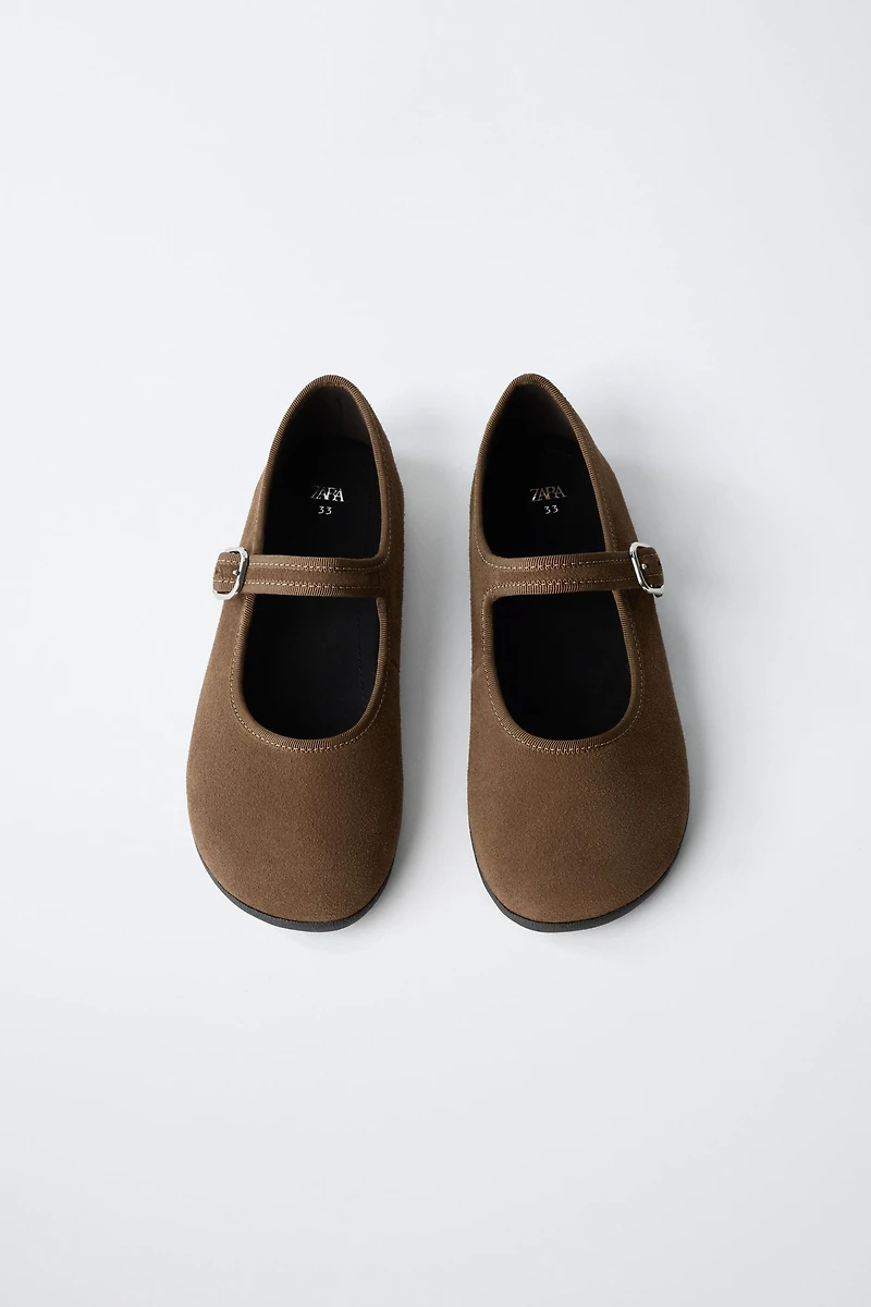 LEATHER BAREFOOT BALLET FLATS