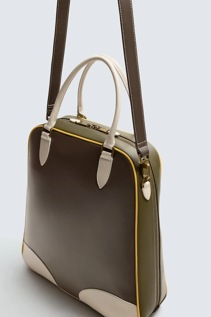 SAC SHOPPER EN CUIR HARRY LAMBERT FOR ZARA X DISNEY