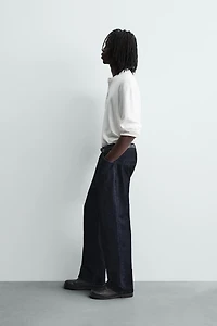 PANTALON RELAXED FIT FLOQUÉ