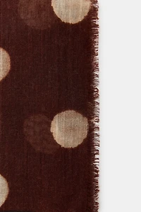 FOULARD À IMPRIMÉ POIS