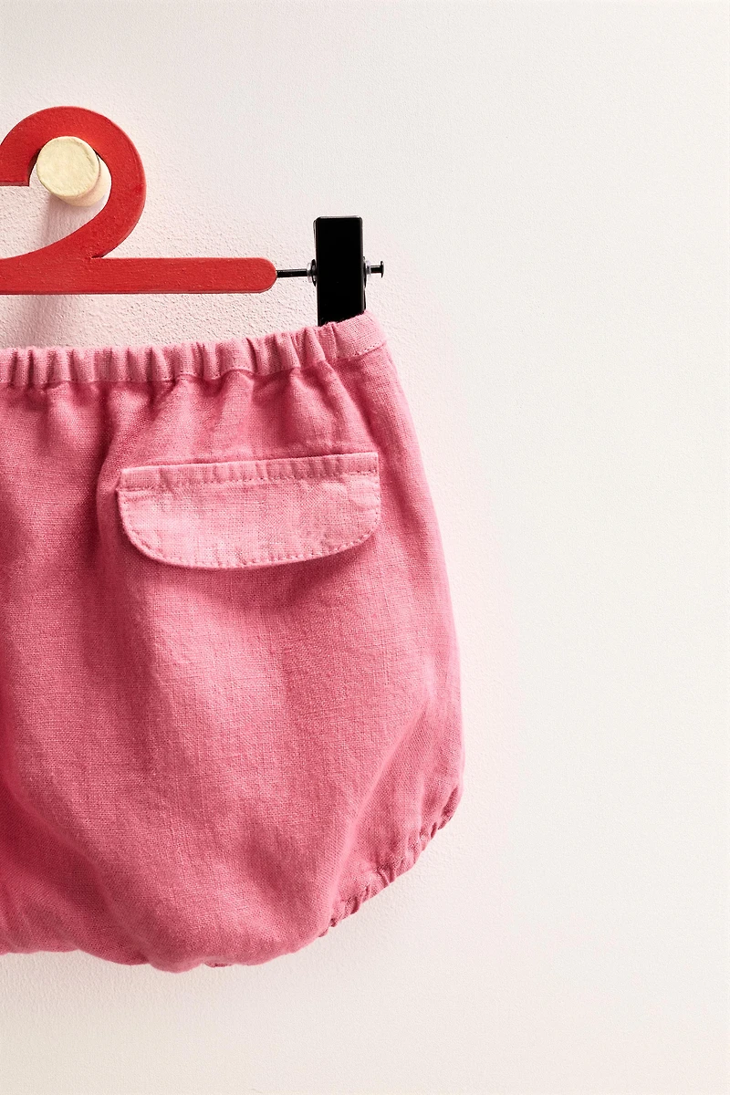 ZARA TIMELESS - 100% LINEN BLOOMERS